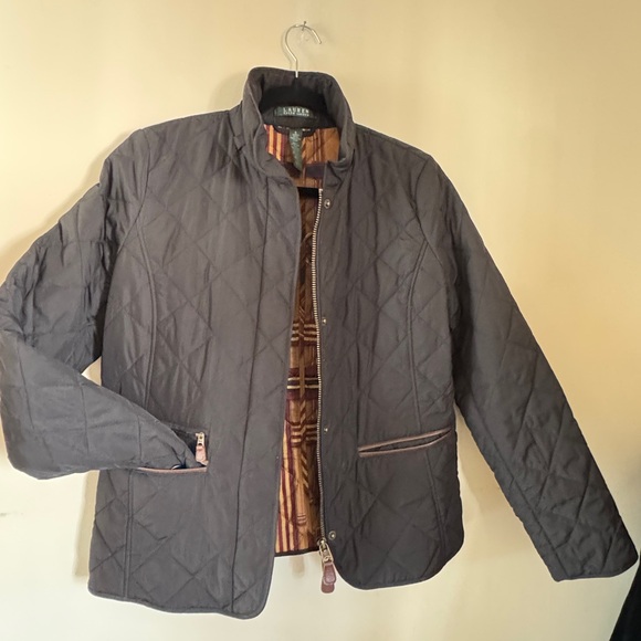 Ralph Lauren Women’s Quilted Black Jacket - Picture 2 of 5